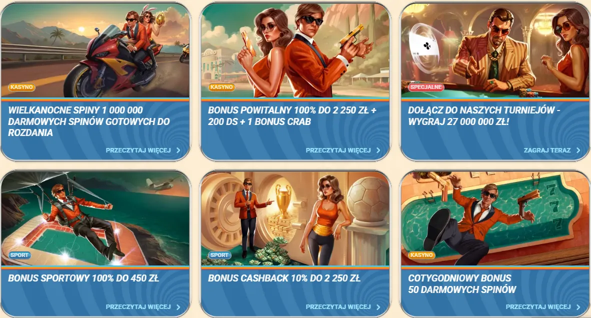 Promocje Vegasino Casino